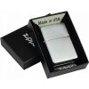 Zapalovače Zippo benzínový Brushed Chrome Slim 21112