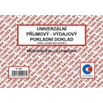 Baloušek Tisk PT060 universální příjmový, výdajový pokladní doklad, A6 ,samopropisovací – Zboží Mobilmania