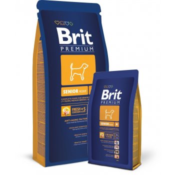 Brit Premium Senior M 3 x 15 kg