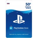 PlayStation dárková karta 50€