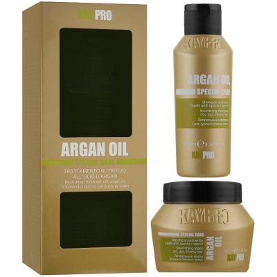 INNA Argan Oil Special Care regenerační sada na vlasy,intenzivně hydratuje a vyživuje vlasy, posiluje a regeneruje vlasovou strukturu, 2x100ml – Zbozi.Blesk.cz