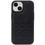 Audi GT Synthetic Leather iPhone 15 Plus black hardcase – Sleviste.cz