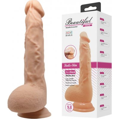 Baile Beautiful Jason Dildo 9,4 24 cm – Zboží Mobilmania