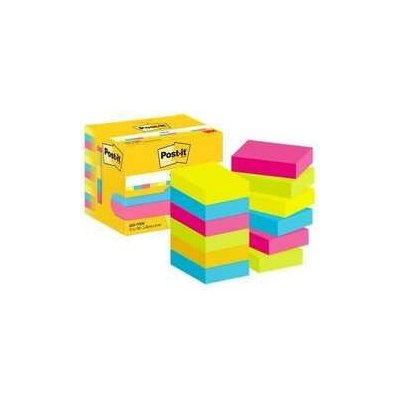 Samolepicí bloček, energetik, 38x51 mm, 12x100 listů, 3M POSTIT – Hledejceny.cz