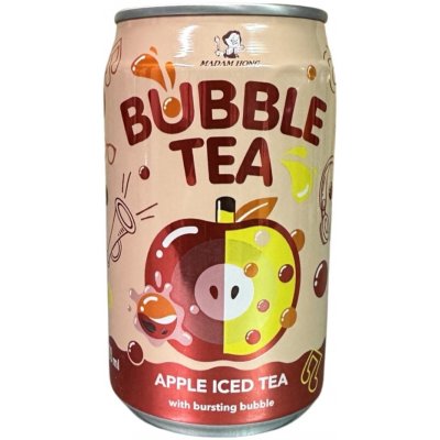 Madam Hong Apple popping boba - bubble tea 320 ml – Zboží Mobilmania