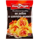 Don Peppe Bramborové knedlíky se zelím a uzeným masem 600 g – Zboží Dáma