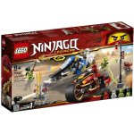 LEGO® NINJAGO® 70667 Kaiova motorka s čepelemi a Zanův sněžný skútr – Zboží Živě