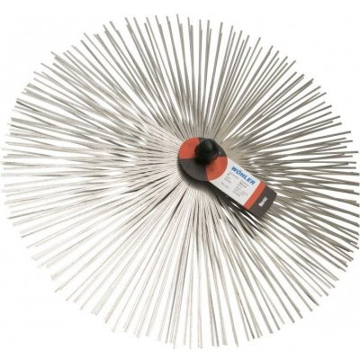 Wöhler štosákový kartáč nerezový plochý drát M12 180 mm – Zboží Dáma