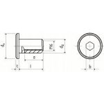 Matice spojovací M 6x17 ZB s plochou hlavou / balení 400 ks – Hledejceny.cz