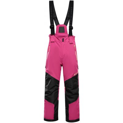 Alpine Pro Werado 2 Dětské lyžařské kalhoty KPAF37D fuchsia fedora – Zboží Dáma