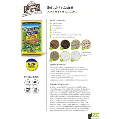 Forestina Substrát Hoštický pro výsev a množení 10 l – Hledejceny.cz