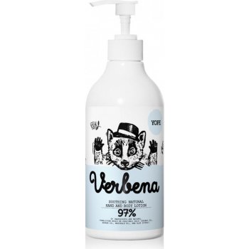 Yope utišující tělové mléko Verbena BIO 500 ml