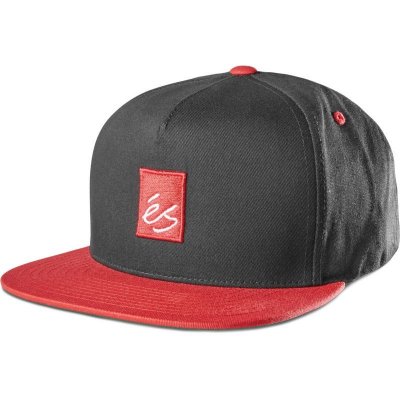 ÉS Main Block Snapback Black Red – Zboží Mobilmania