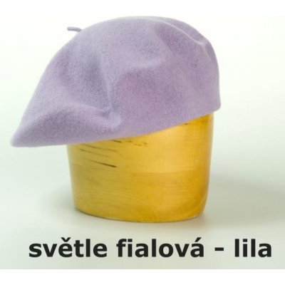 Dámský vlněný baret 115´ lila – Hledejceny.cz