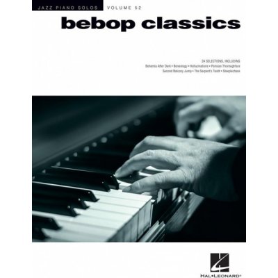 Bebop Classics Jazz Piano Solos Series Volume 52 – Zboží Mobilmania