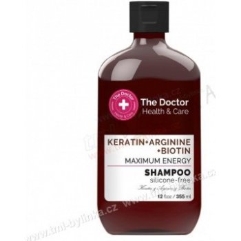 The Doctor Keratin + Arginine + Biotin Maximum Energy Shampoo 355 ml