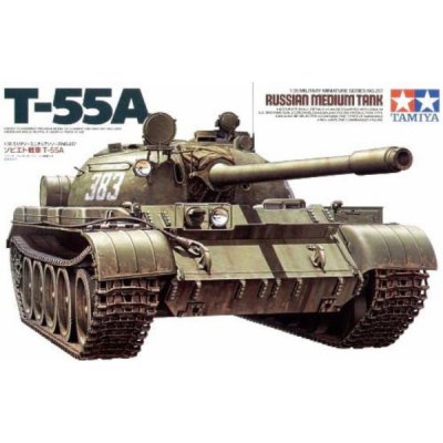 Tamiya 35257 T 55A Ruský střední Tank 1:35 – Zbozi.Blesk.cz