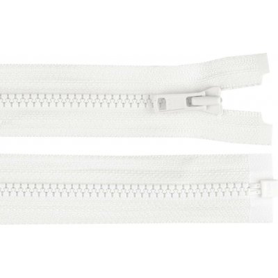 Kostěný zip YKK No 3 délka 60 cm Varianta: 501 bílá, Balení: 1 ks – Hledejceny.cz