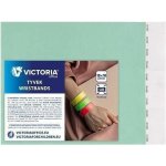 Identifikační náramky, 3/4", tyrkysová, tyvek VICTORIA – Zboží Dáma