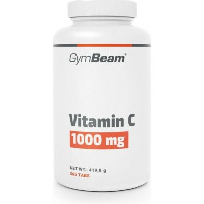 GymBeam Vitamin C 1000 mg 365 tablet – Hledejceny.cz