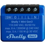Shelly 1 Mini Gen3 spínací modul 1x 8A (WiFi, Bluetooth) SHELLY-1-Mini-Gen3 – Hledejceny.cz