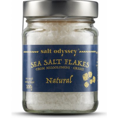 Salt Odyssey mořská sůl ve vločkách natural 100 g – Zboží Dáma