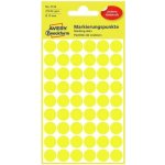 Avery Zweckform Etikety na různá značení 270 ks žluté 12 mm kulaté 3144 – Zboží Mobilmania
