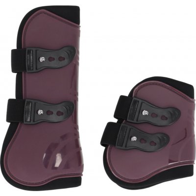 QHP Set předních a zadních kamaší maroon – Zboží Dáma