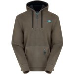 Ridgeline Mikina Ballistic Long Sleeved Fleece Hoodie Smokey Olive – Zboží Dáma