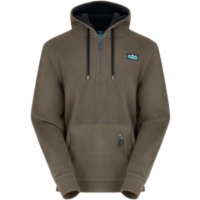 Ridgeline Mikina Ballistic Long Sleeved Fleece Hoodie Smokey Olive – Zboží Dáma