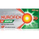 NUROFEN RAPID POR 400MG CPS MOL 30 – Zboží Mobilmania