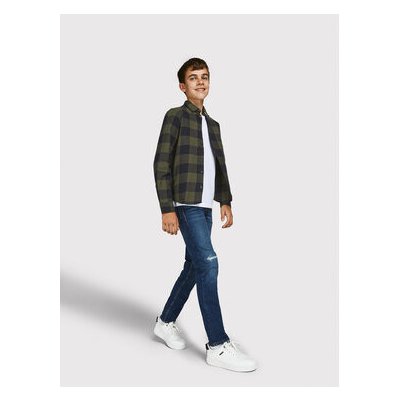 Jack&Jones Junior košile Rowen 12219749 tmavomodrá