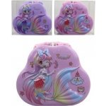 Pokladnička kabelka 3D mořská panna dětská plechová kasička 2 barvy – Zboží Dáma