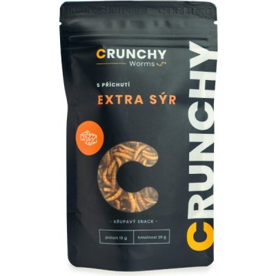 Křupaví červíci s příchutí EXTRA SÝR 20 g – Zboží Mobilmania