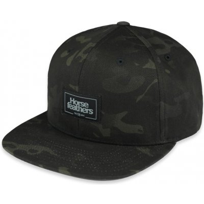 Horsefeathers Bran woodland snapback černá 100% bavlna – Hledejceny.cz