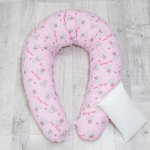 ESITO Kojící polštář Teddy bears růžová – Sleviste.cz