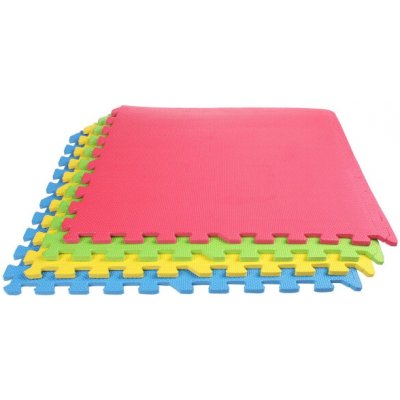 Merco Colored Puzzle fitness podložka mix barev balení 4 ks – Zboží Dáma