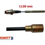 Knott Lanovod brzdový 1130/1340 mm, závit M8 – Sleviste.cz