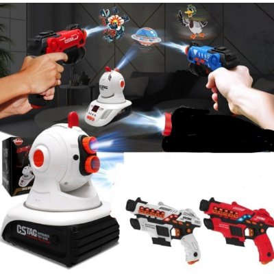 iMex Toys Lovec duchů 2025, laserové pistole s vibracemi, zvukem, laserový projektor, 2-pack – Zboží Dáma