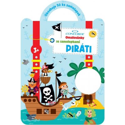 Omalovánky se samolepkami Piráti – Zbozi.Blesk.cz