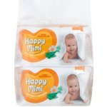 Happy Mimi dětské vlhčené ubrousky Aloe vera + Heřmánek 4 x 72 ks – Zboží Dáma