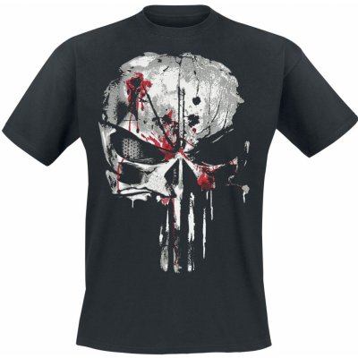 The Punisher Bloody Skull černá