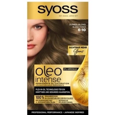 Syoss Oleo Intense 6-10 Blond – Zboží Mobilmania