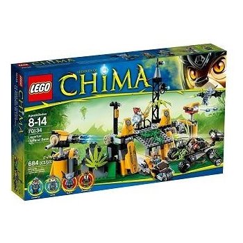 LEGO® CHIMA 70134 Lavertusova základna v divočině