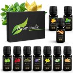 Aromaholik esenicální olej Relaxační sada esenciálních olejů 10 x 10 ml – Hledejceny.cz