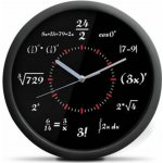 Matematické hodiny černé – Sleviste.cz