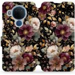 Mobiwear - Nokia 5.4 - V169S Zlatavé kvítky – Sleviste.cz