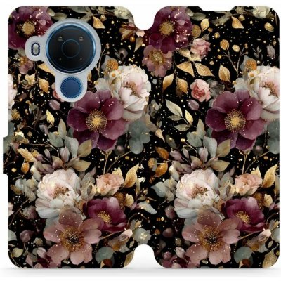 Mobiwear - Nokia 5.4 - V169S Zlatavé kvítky – Sleviste.cz