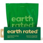 Earth Rated Sáčky na psí exkrementy bez vůně 1 role x 300 sáčků – Zboží Dáma