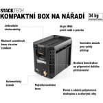 Toughbuilt StackTech Stohovatelný úzký box na nářadí TB-B1-B-60C – Hledejceny.cz